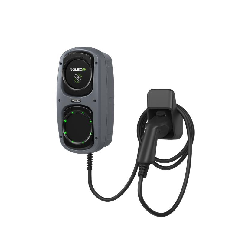 Rolec EV Charge Point 32 Amp 10M Tethered Cable Grey