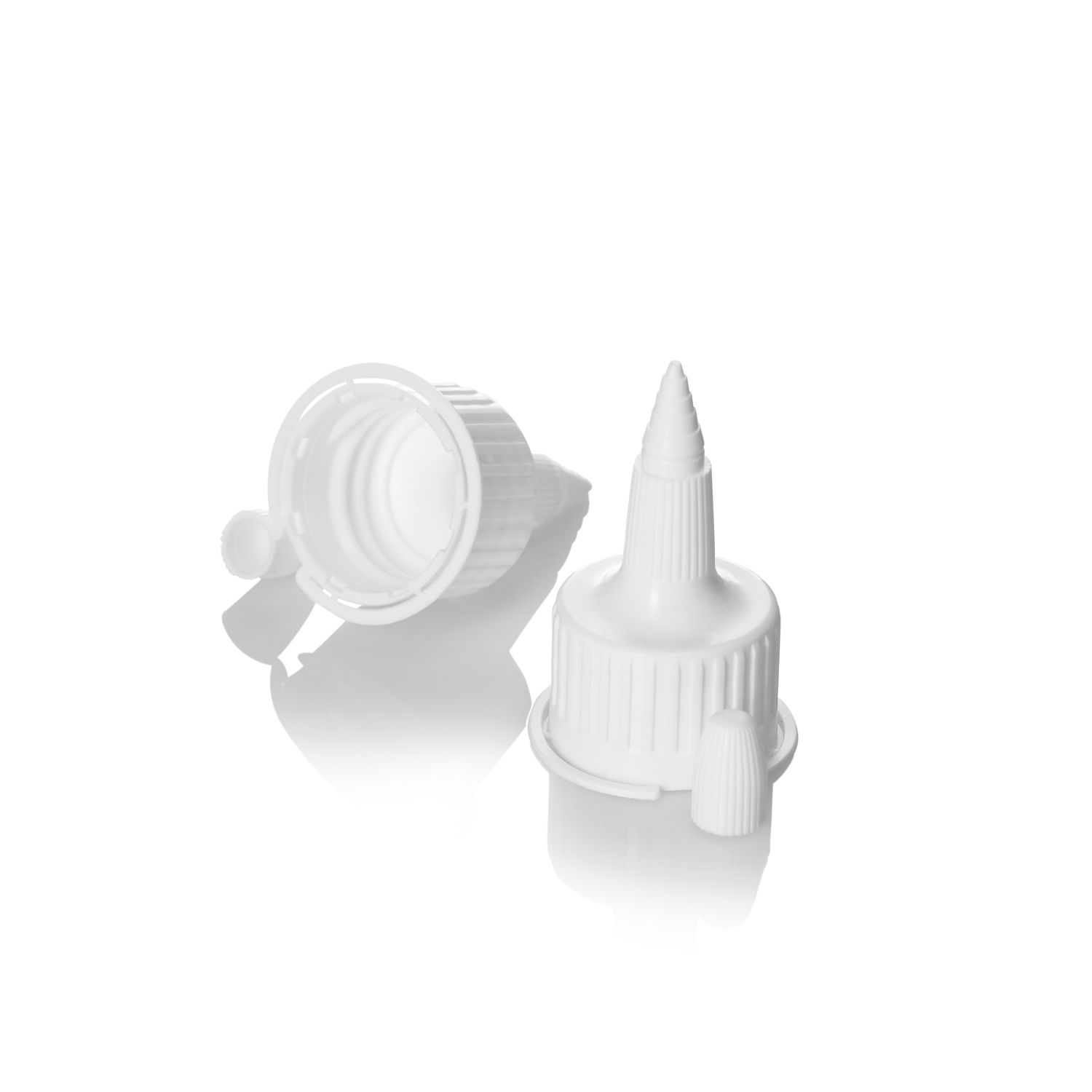 Providers Of 28/410 White Spout - Ribbed