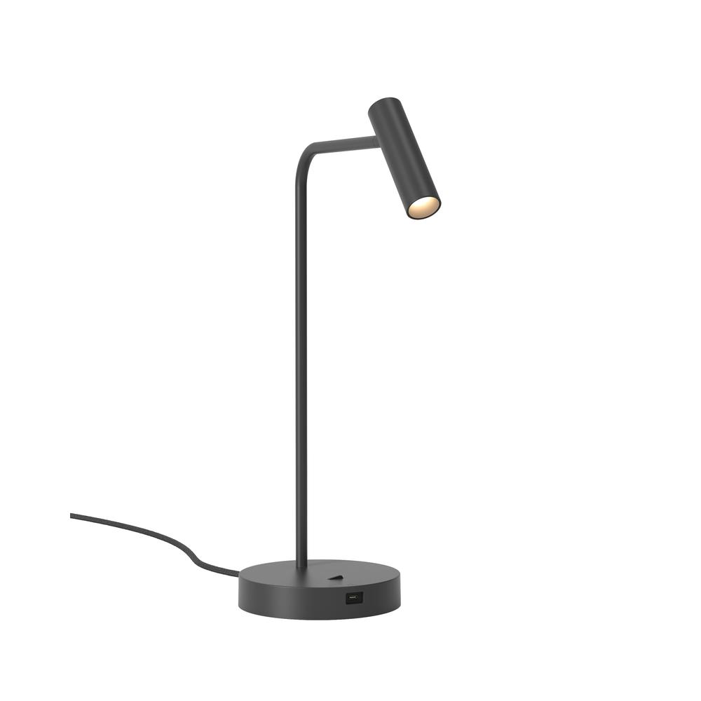 Astro Enna Desk USB C Matt Black Table Lamp