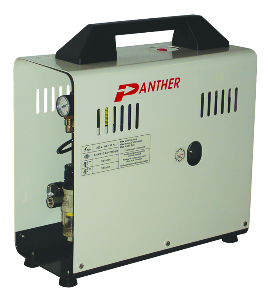 PANTHER COMPRESSORS 6 Litre Tank 0.50 Kw