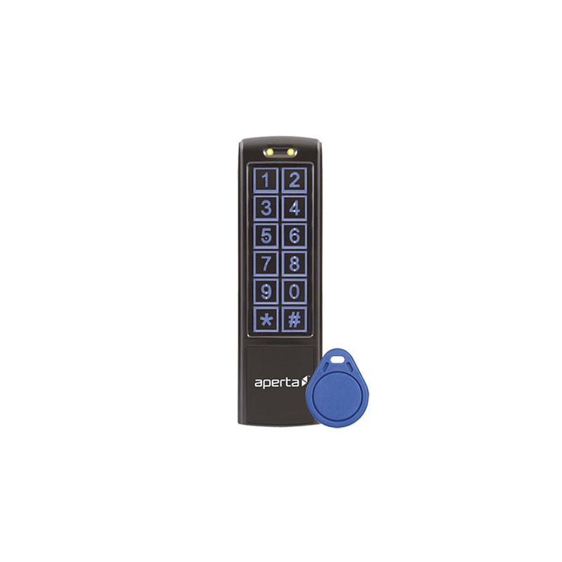 ESP Black Proximity and Keypad Door Entry