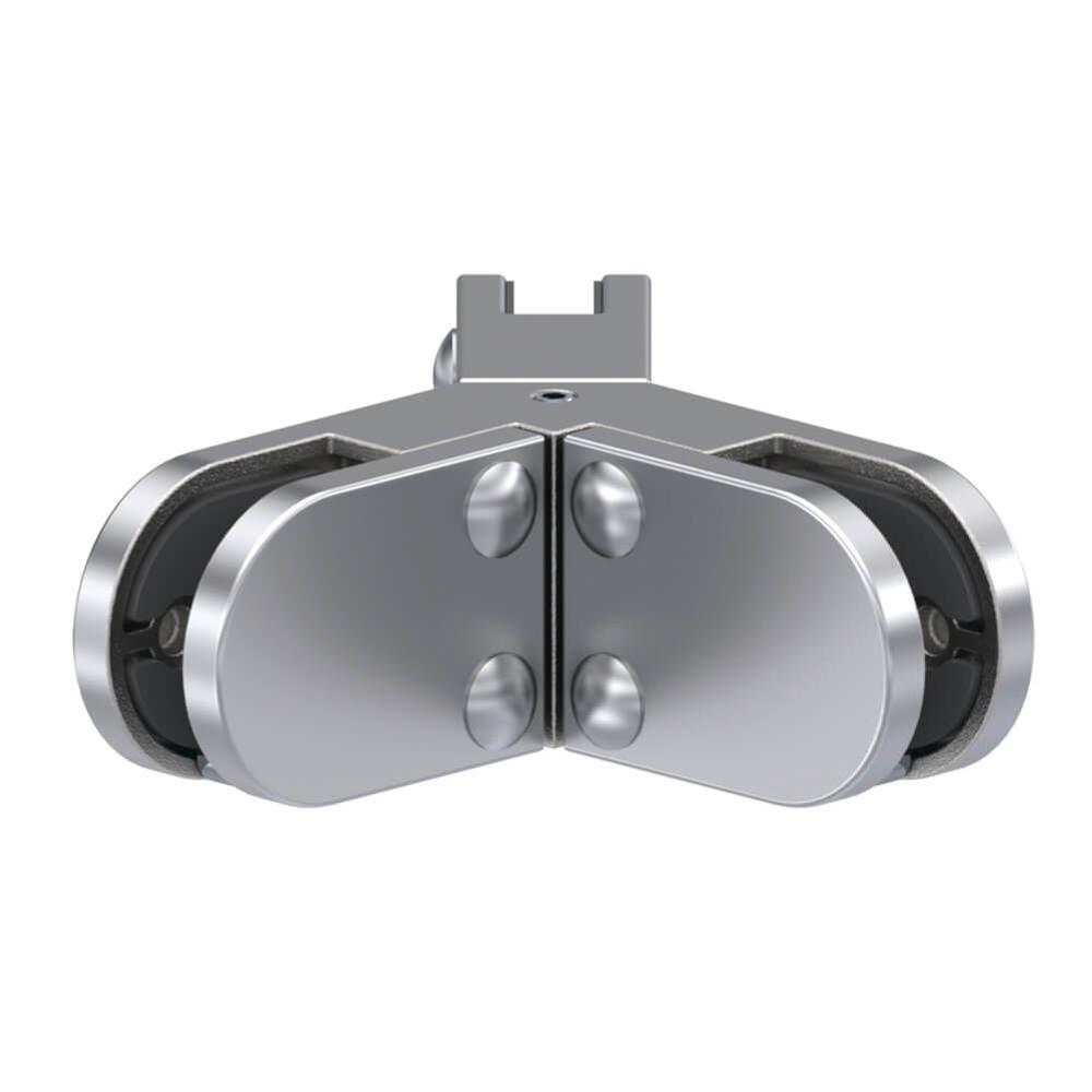 Round 90 Deg Corner Clamp Internal- 10mmGlass Offset for 10-12mm Bar Duplex 2205