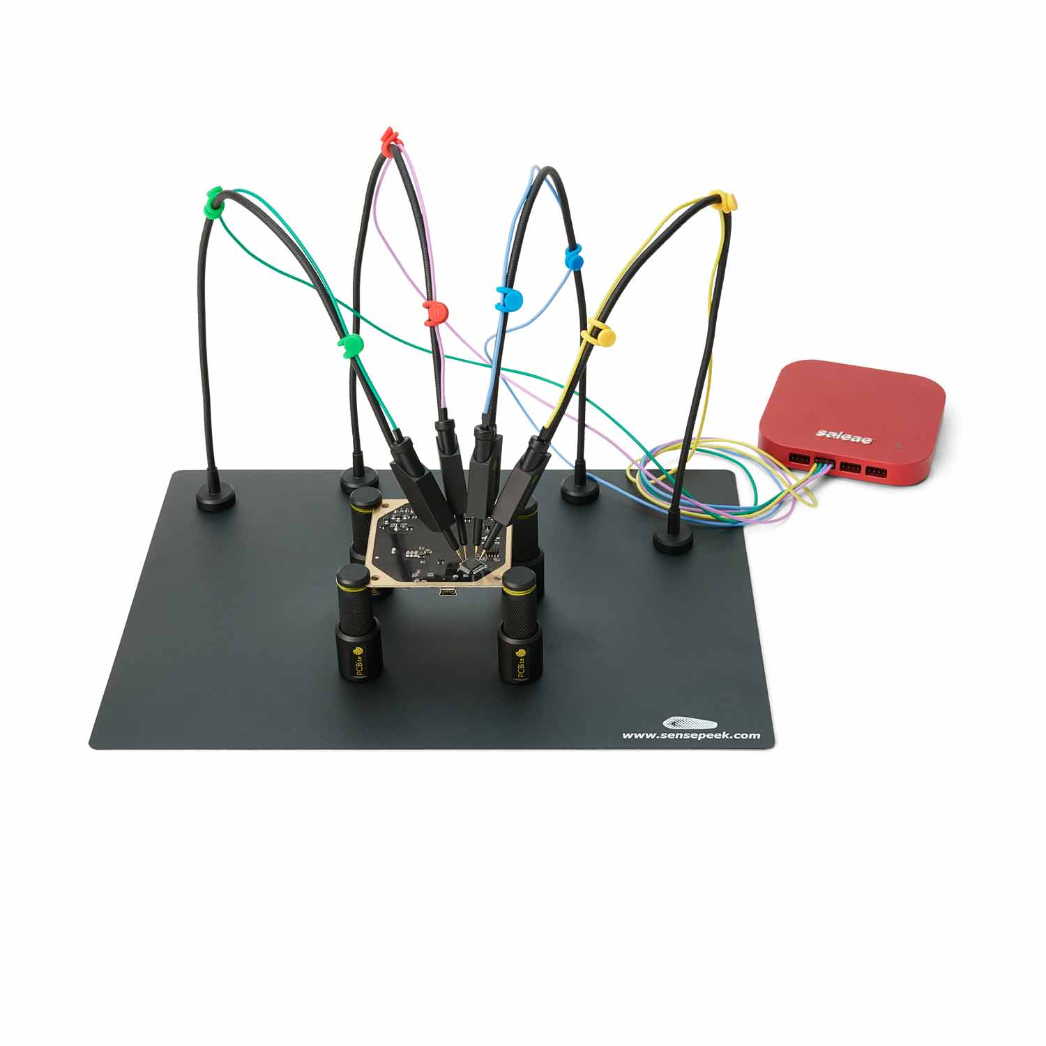 6003 Sensepeek PCBite kit with 4x SQ10 probes and test wires