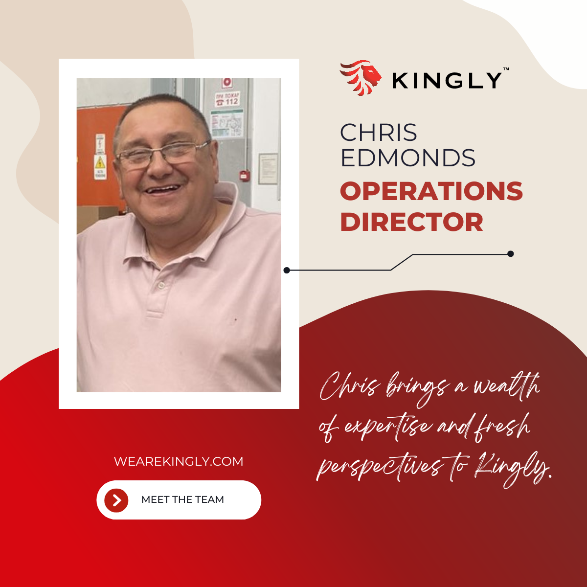 Kingly welcome new Operations Director