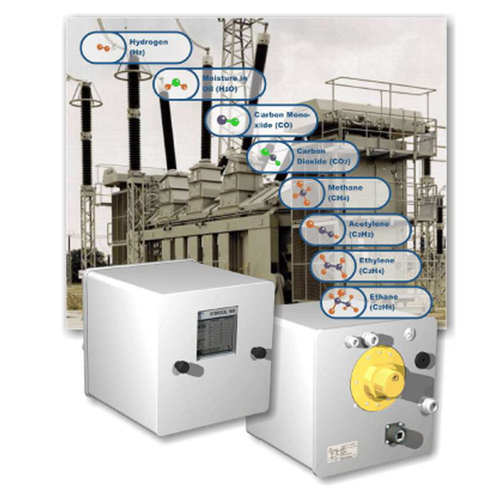 MTE HYDROCAL 1008 Online Individual Dissolved Gas Analysis - 7 Gases & Moisture