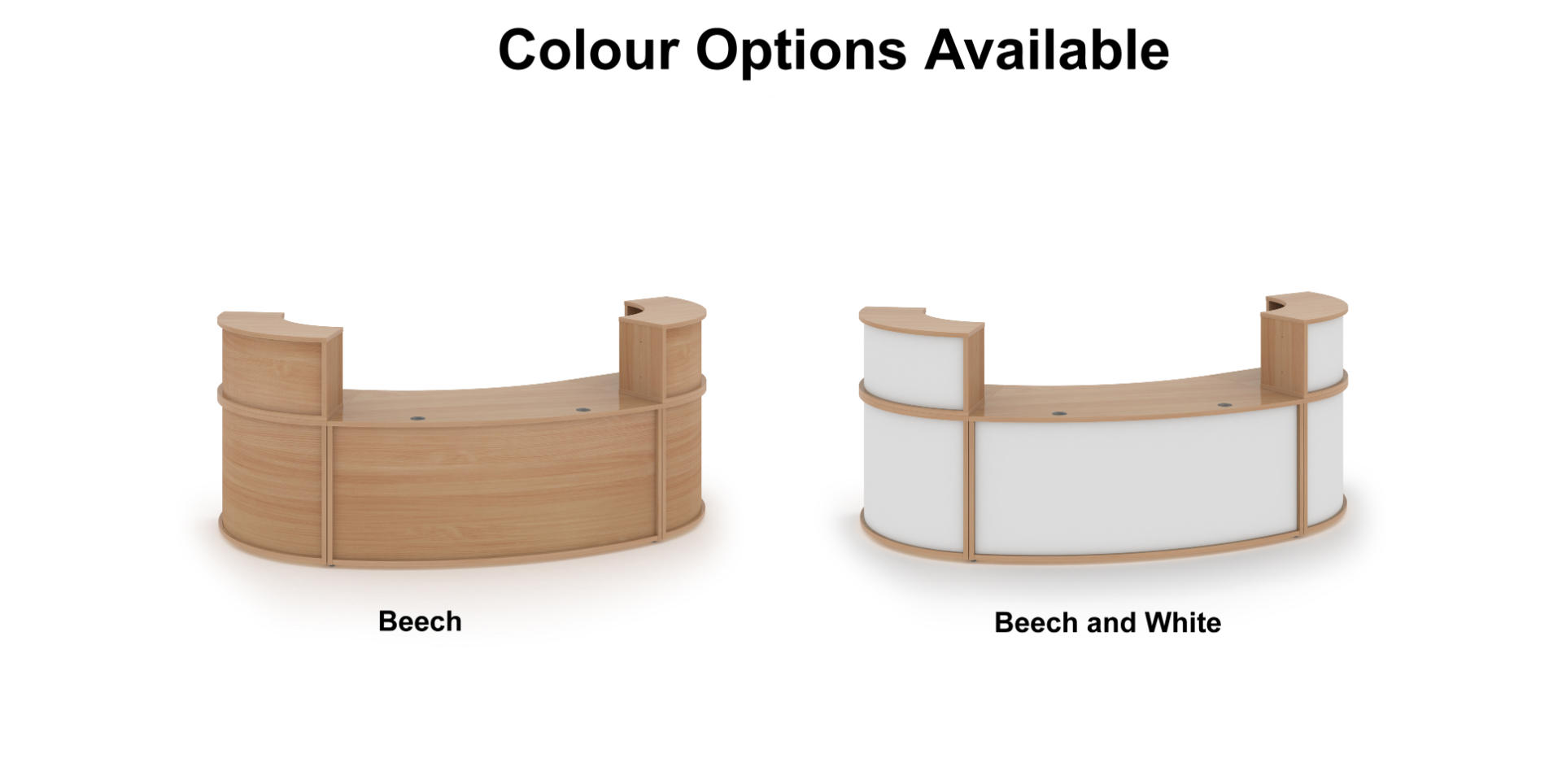 Providers Of Denver Large Curved Reception Desk UK