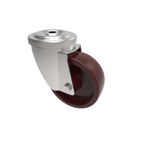 Ditherm Bolthole Swivel Castor 100mm 220kg Load