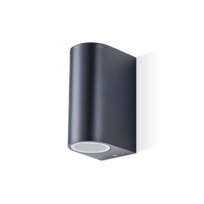 JCC GU10 Curve Up/Down Wall Light Anthracite
