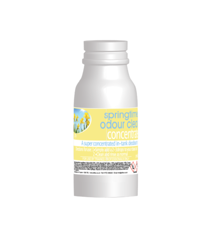 Stockists Of Odour Clear Springtime Concentrate (100ml) For Professional Cleaners