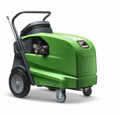 Hot Water Pressure Washer For Grease And Oil Removal
