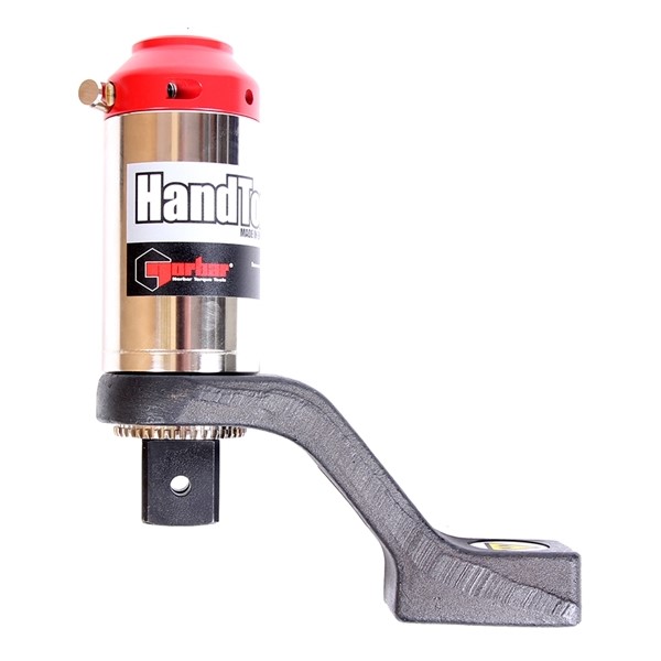 Compact Series Hand Torque Multiplier with Anti Wind-Up Ratchet and Cranked Reaction 1,000 N·m 1/2" in 1" out 181446