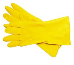 Household Rubber Gloves Large Code: CAM1015R-L