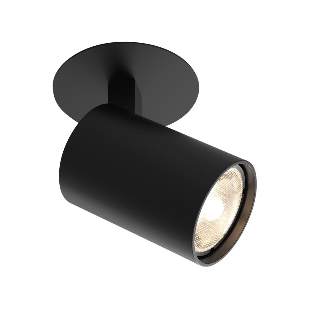 Astro Ascoli Recessed Matt Black Spotlight