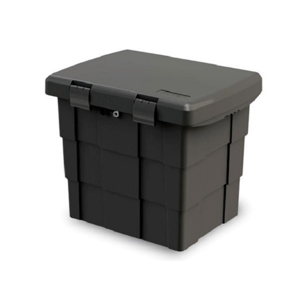 The Dock Box Black - 108 Litre Heavy Duty Waterproof Storage Box