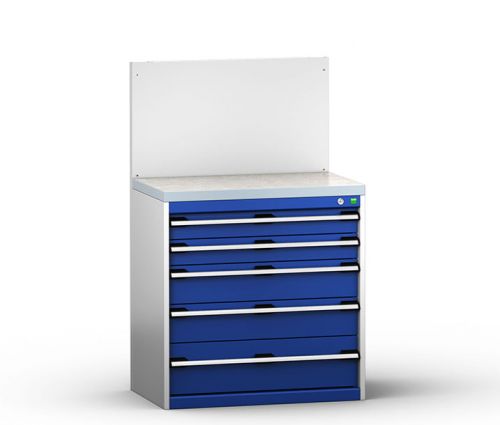 Bott Cubio 800mm Wide Free-Standing Drawer Assembly with Back Panel