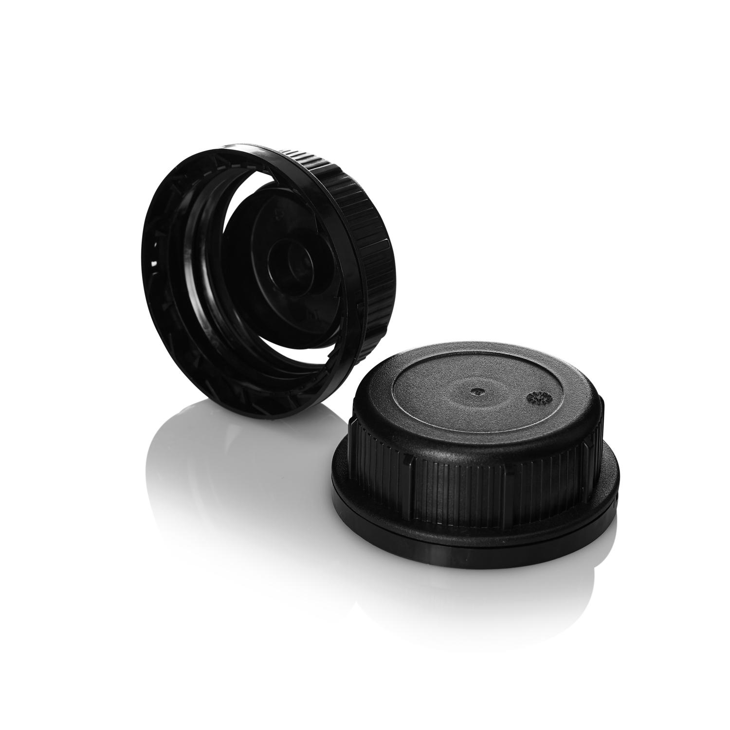 Distributors Of DIN&#47;51 Black Tamper Evident Cap