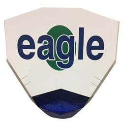 SR-740 HEX PG2 Wireless Outdoor Siren With Eagle Logo