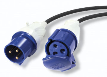 PEX-32IND-10 32Amp IND309 Plug - Socket Extension cable 10 Mtr