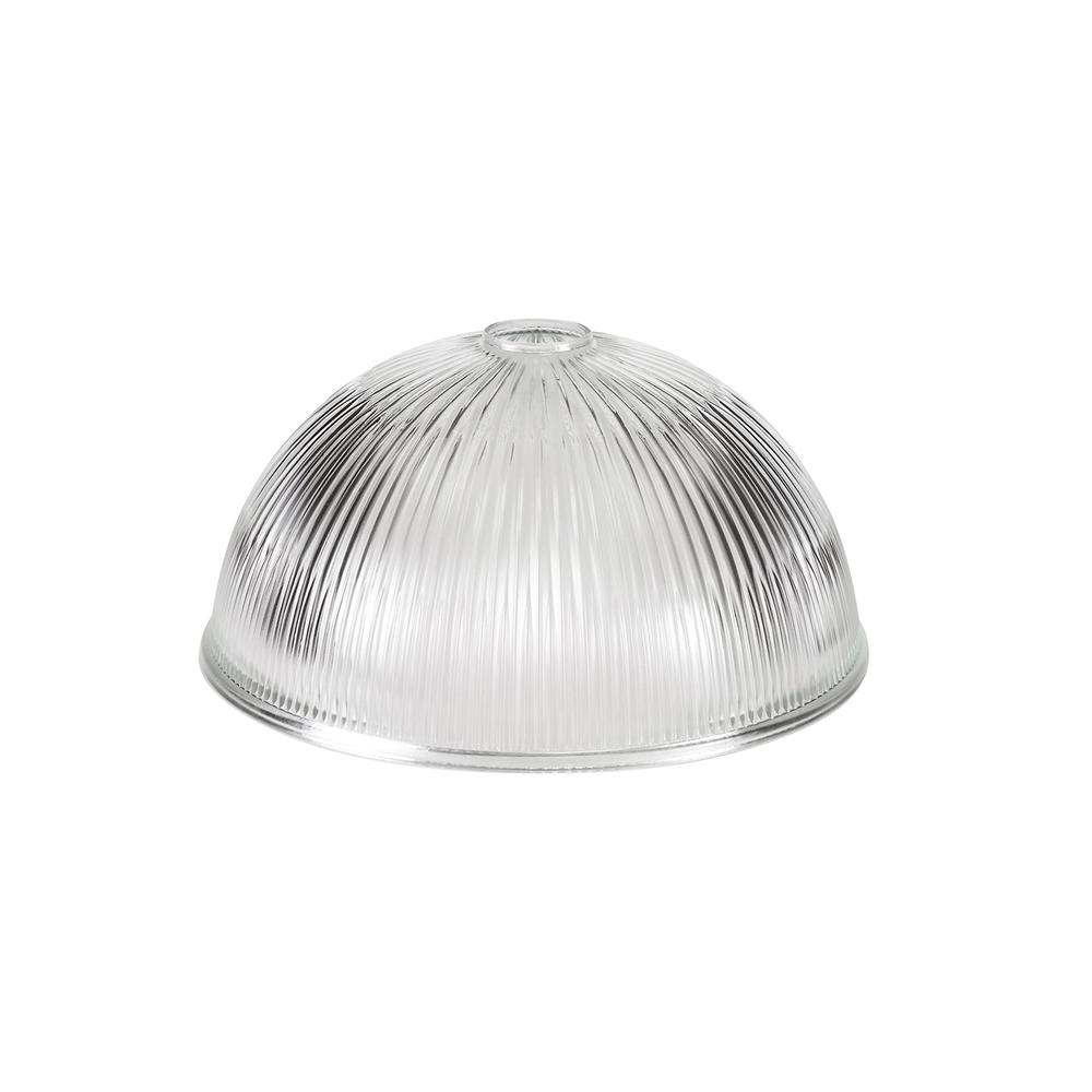 Luxuria Serena Dome 30cm Clear Glass (P) Lampshade