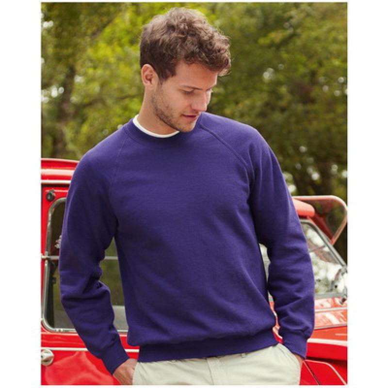 Fruit of The Loom Raglan Sleeve Sweatshirt