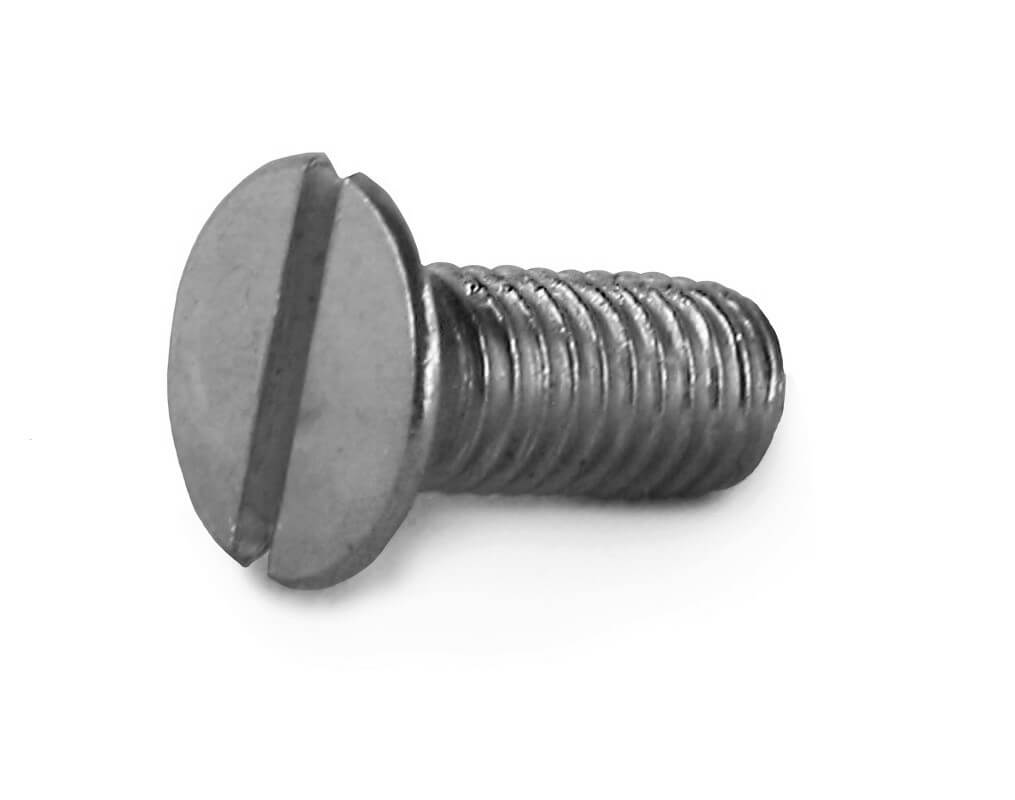 M4x30 A2 Slot CSK Machine Screw DIN 963