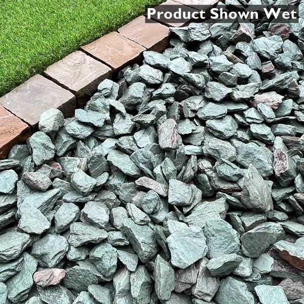 40mm Green Slate Gravel/Chippings