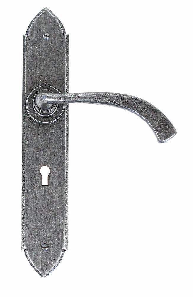 Anvil 33634 Pewter Gothic Curved Lever Lock