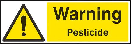 Warning pesticide