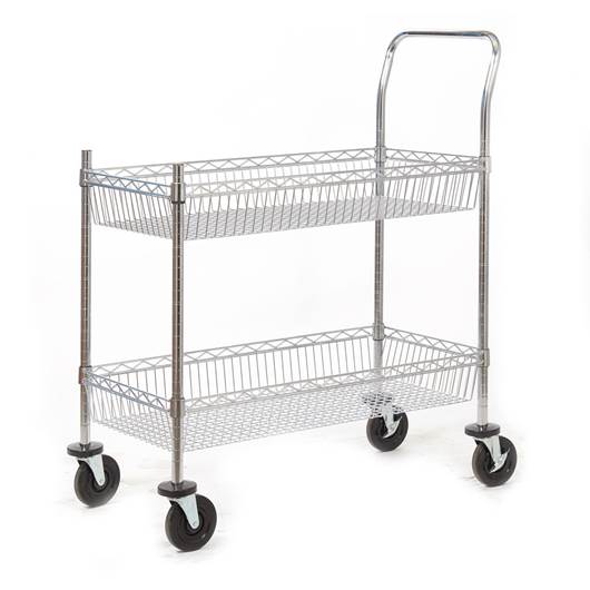 Distributors of Stainless Steel, Galvanised & Wire Trolleys for Schools