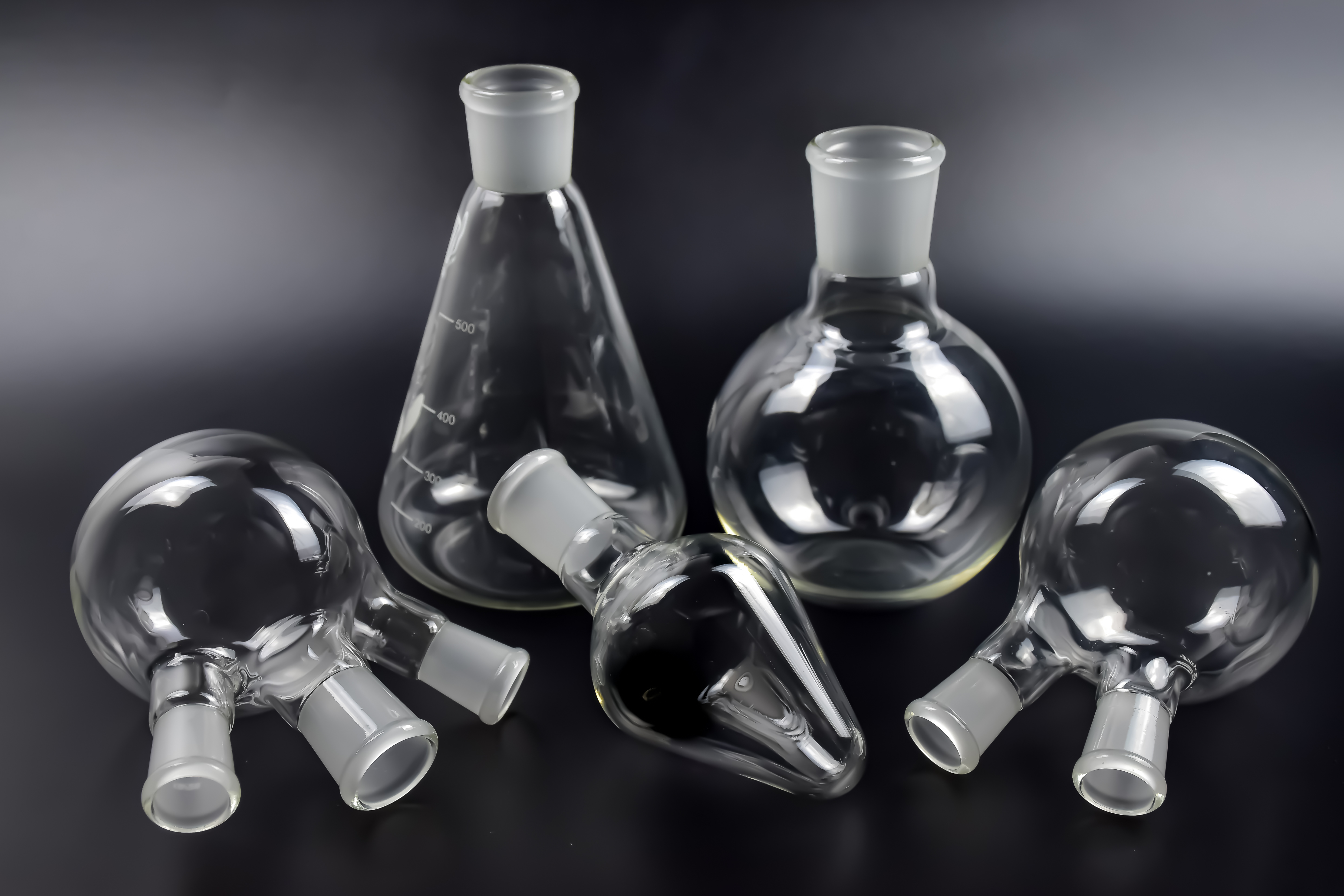 Erlenmeyer Laboratory Flasks