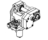 Radial offset driven tool - Geared Up ratio 1:3