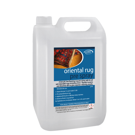 UK Suppliers Of Oriental Rug Pre-Spray For The Fire and Flood Restoration Industry