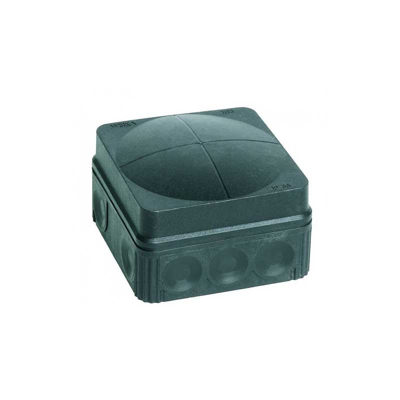 Wiska 10101463 Plastic Enclosure 160x140x81 mm Black Colour