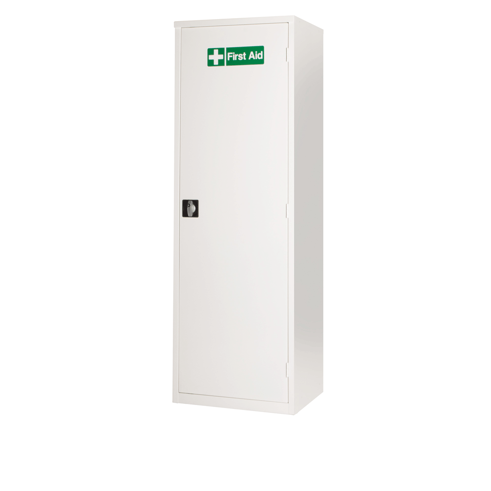 First Aid Single Door Cabinet By Elite - 1830H x 610W x 457D