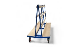 Compact Glass Handling Trolleys For Industrial Warehouses