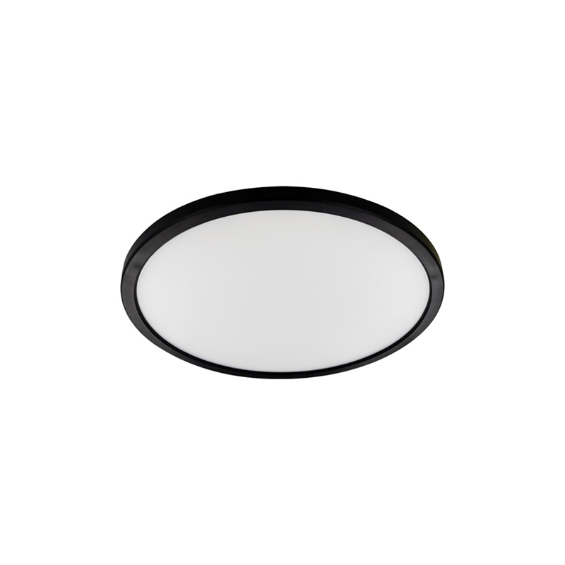 Integral Slim Halo 2700K Triac Dimmable Ceiling/Wall Light 18W Black