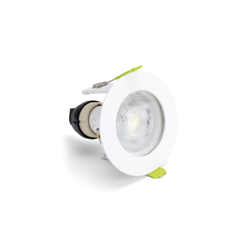 Integral Evofire Fire Rated GU10 Downlight IP65 White