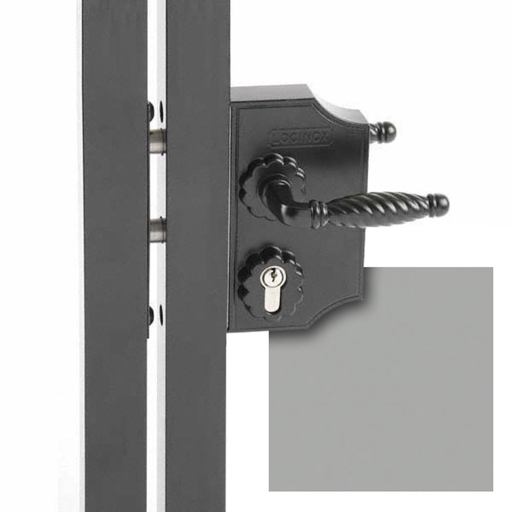 Locinox LAKQ Silver Decorative Gate LockSuit Sections 40-60mm