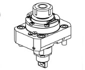 Radial geared-up I&#61;1:4 driven tool