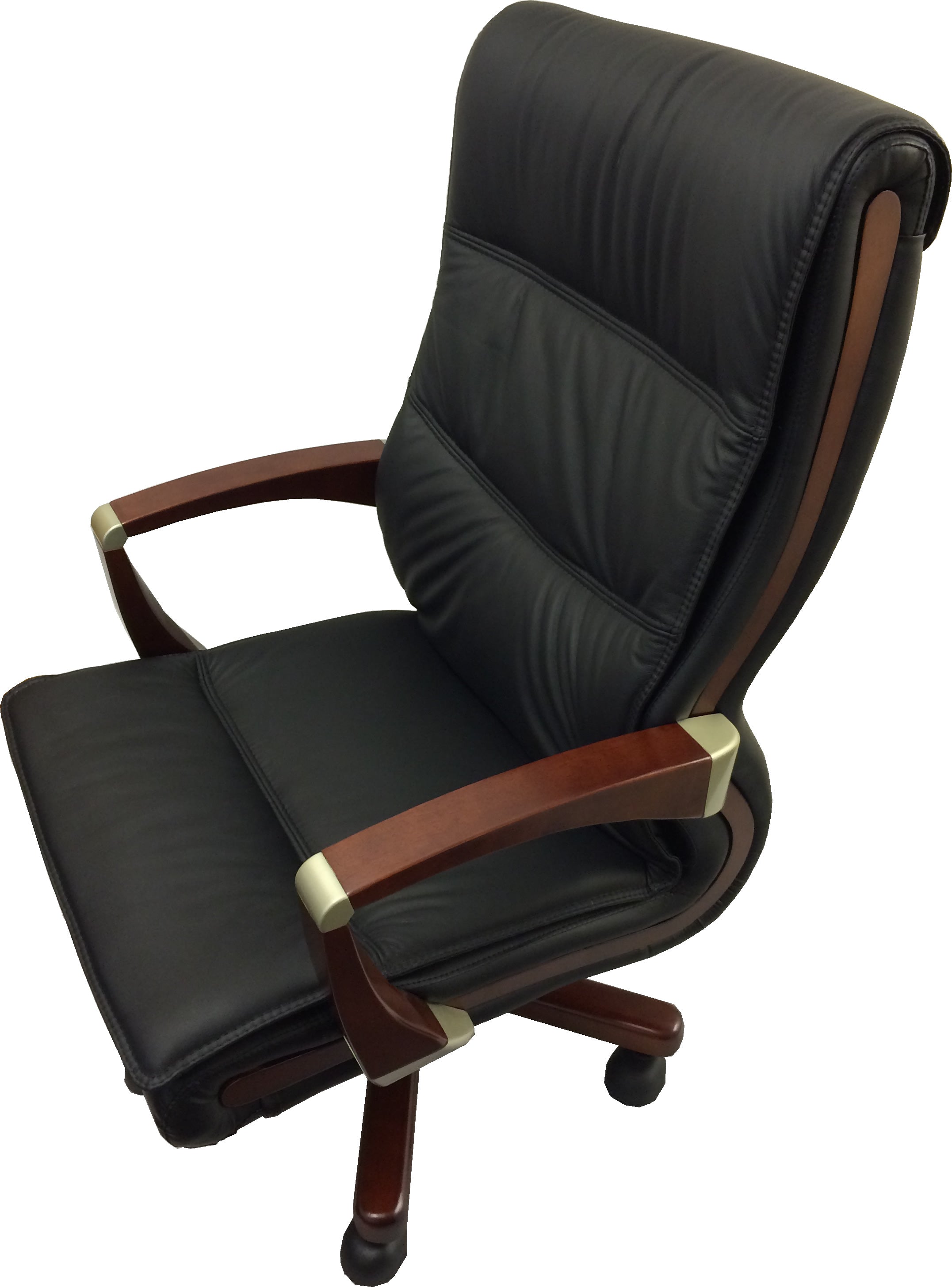 Providers Of Senato Executive Black Leather Office Chair - SEN-DES-9102