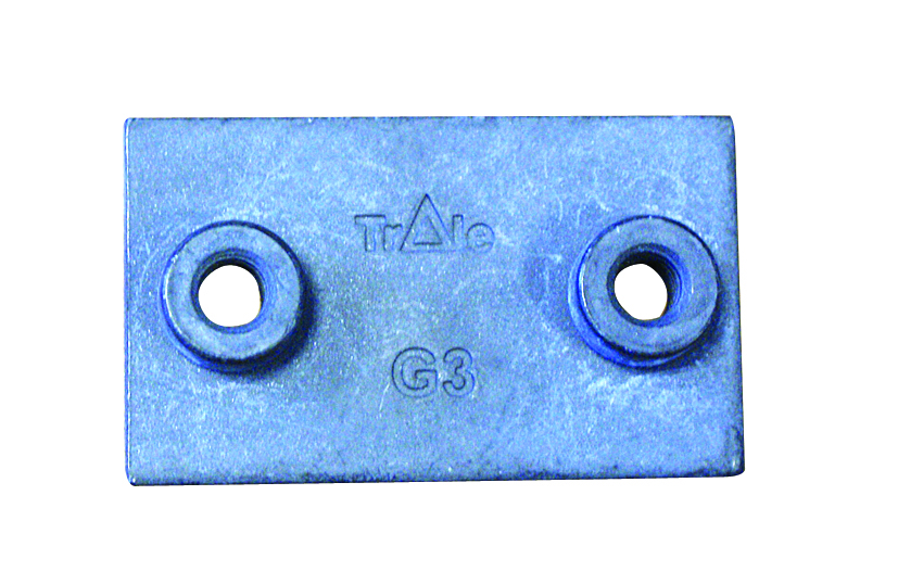 PARKAIR Lower Plate for Single & Reinforced Clamps &#45; Carbon Steel