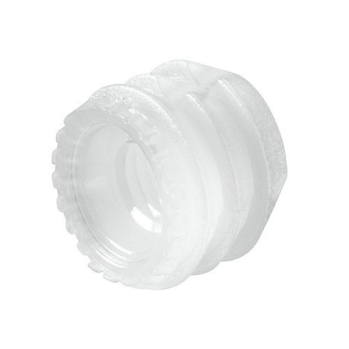 M4 x 10 Nylon Glue-in Sleeve For � 8mm Hole