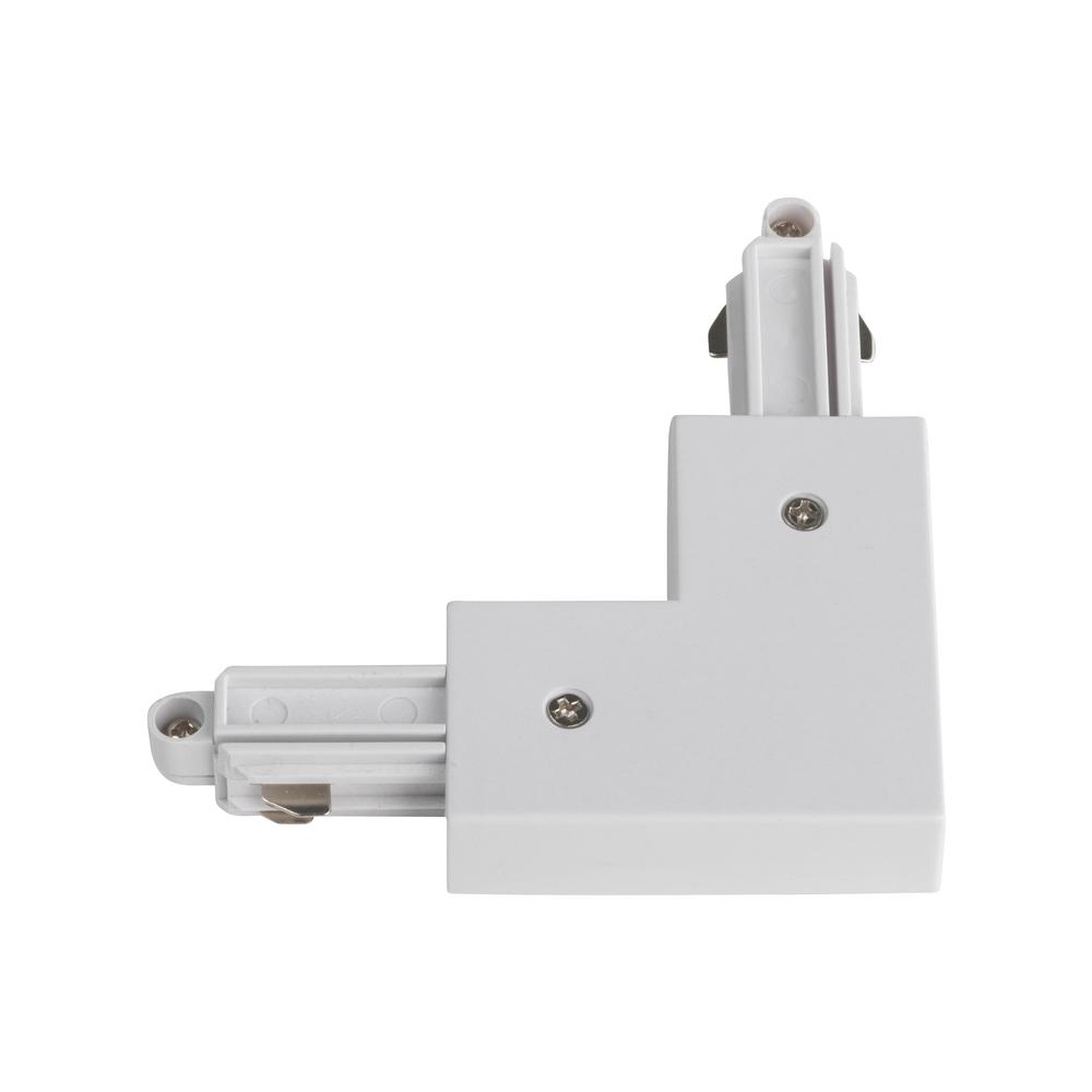 Astro Track 90° Corner Connector Right Matt White Track Accessory