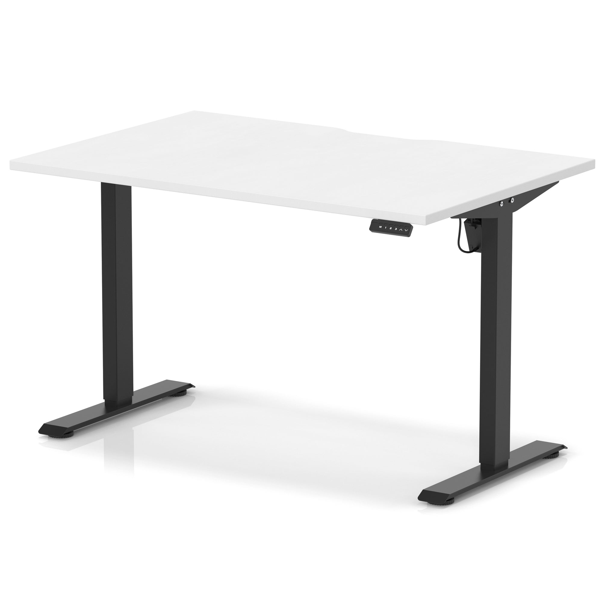 Providers Of Air Lite Height Adjustable Desk With Scalloped Edge - 6 Table Top Colours and 3 Sizes UK