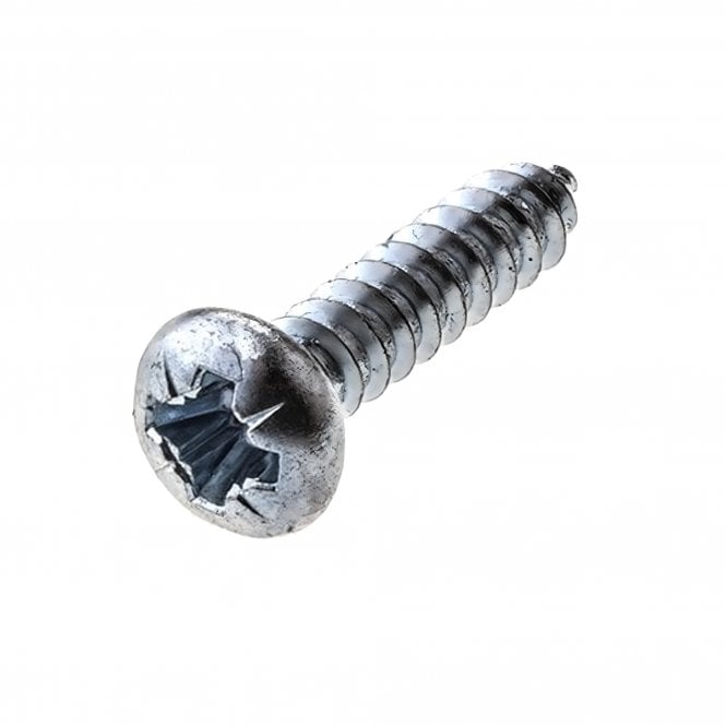 Pozi Round Head Woodscrews - Zinc