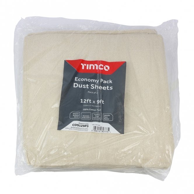 TIMCO Economy Dust Sheets