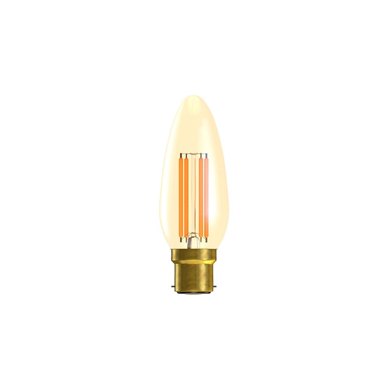 Bell Non-Dimmable LED Vintage Candle 3.3W B22 2200K
