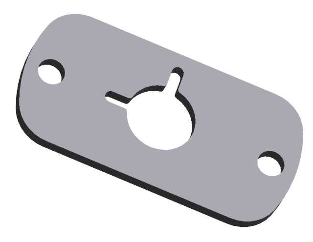 H132 - PS POTENTIOMETER PLATE