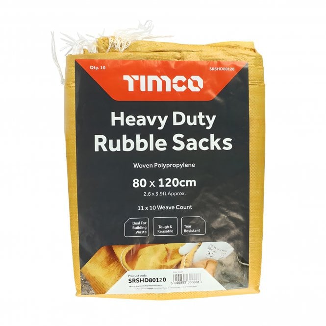 TIMCO Rubble Sacks - Heavy Duty