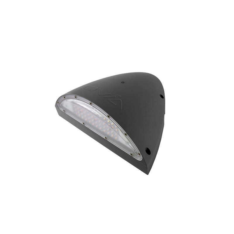 Ovia 15W Photocell CCT Wall Lights IP66 Anthracity Grey